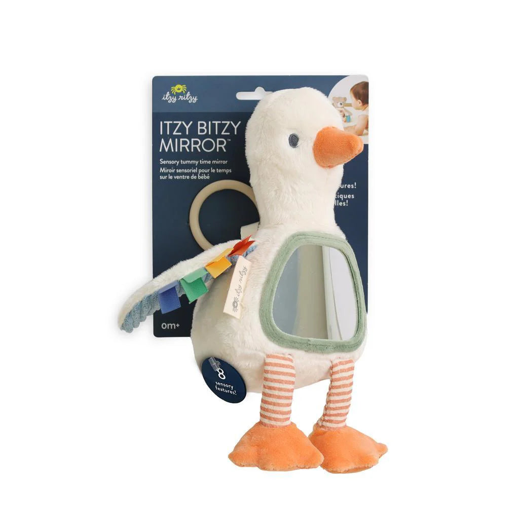 Itzy Ritzy Goose Itzy Bitzy Mirror™ Sensory Tummy Time Mirror