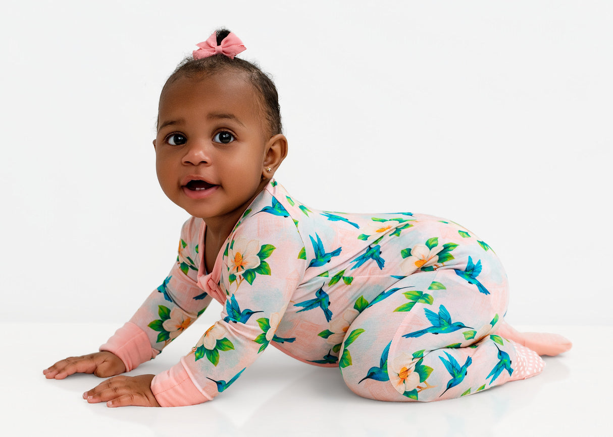 Garden District Bamboo Zip Up Pajamas