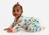 Garden District Bamboo Zip Up Pajamas