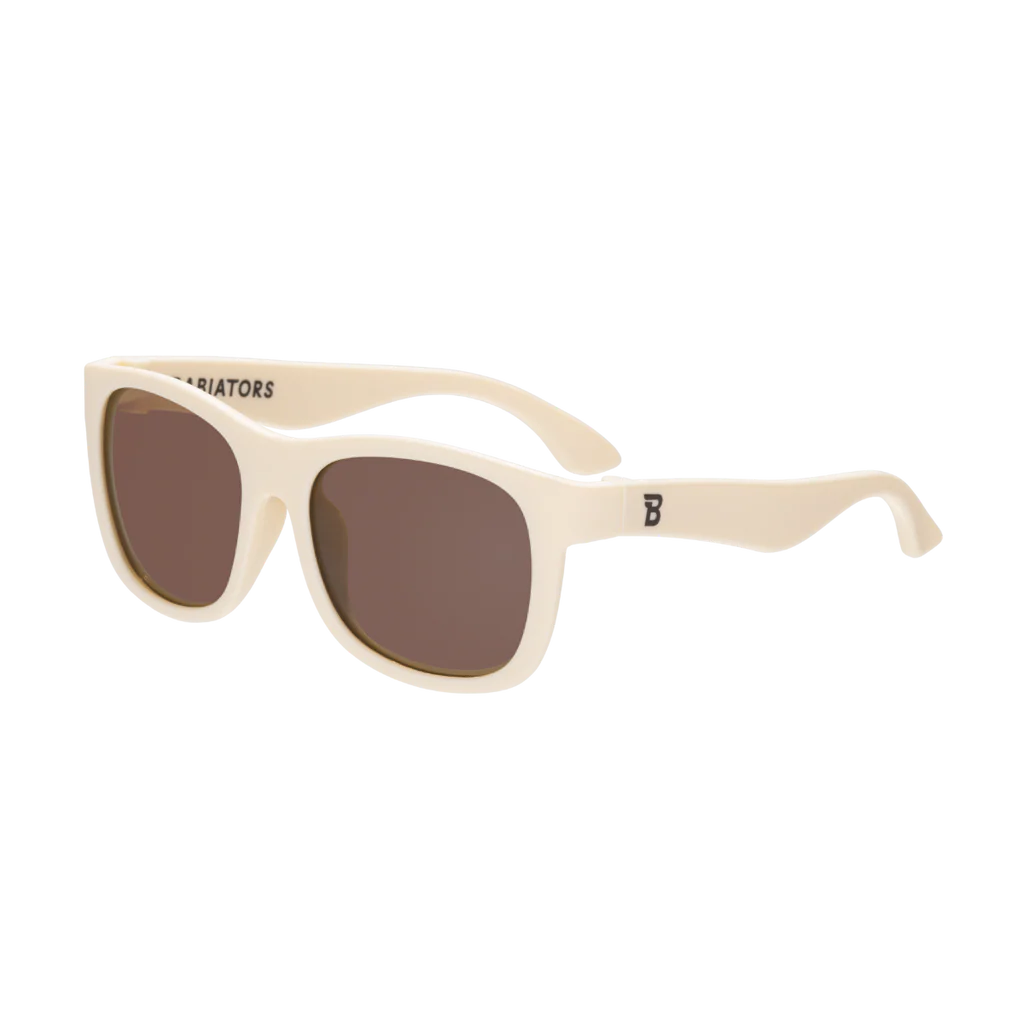 Babiators Navigator Sweet Cream | Amber Lenses UV Sunglasses