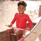 Sugar Bee Clothing Crawfish Boy Summer Swim Shorts