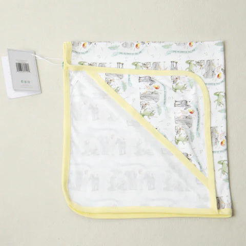 They All Asked for You Organic Cotton Swaddle Blanket