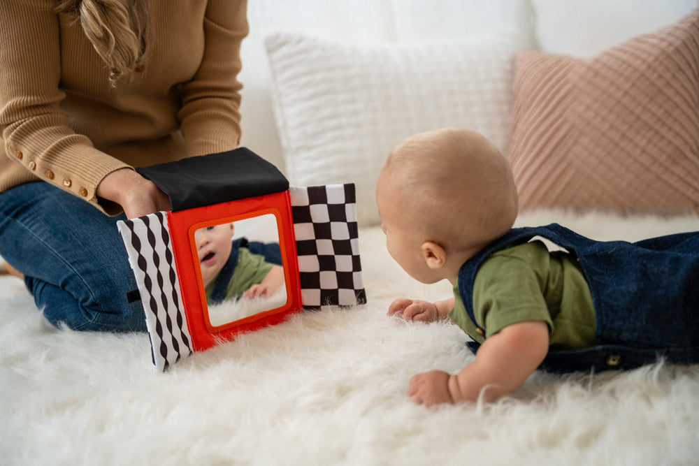 Wimmer Peek and Go Mirror Soft Foldable Mirror Toy