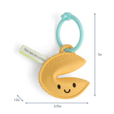 Itzy Ritzy Fortune Cookie Itzy Treat Silicone Teether Toy