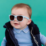 Babiators Navigator Baby Blue with Amber Lens | Baby and Kids Sunglasses