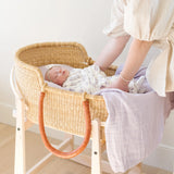 Saranoni Bamboo Rayon Muslin Swaddle | Forget-Me-Not