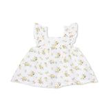 Angel Dear Sunshine Roses Pinafore & High Waisted Bloomer