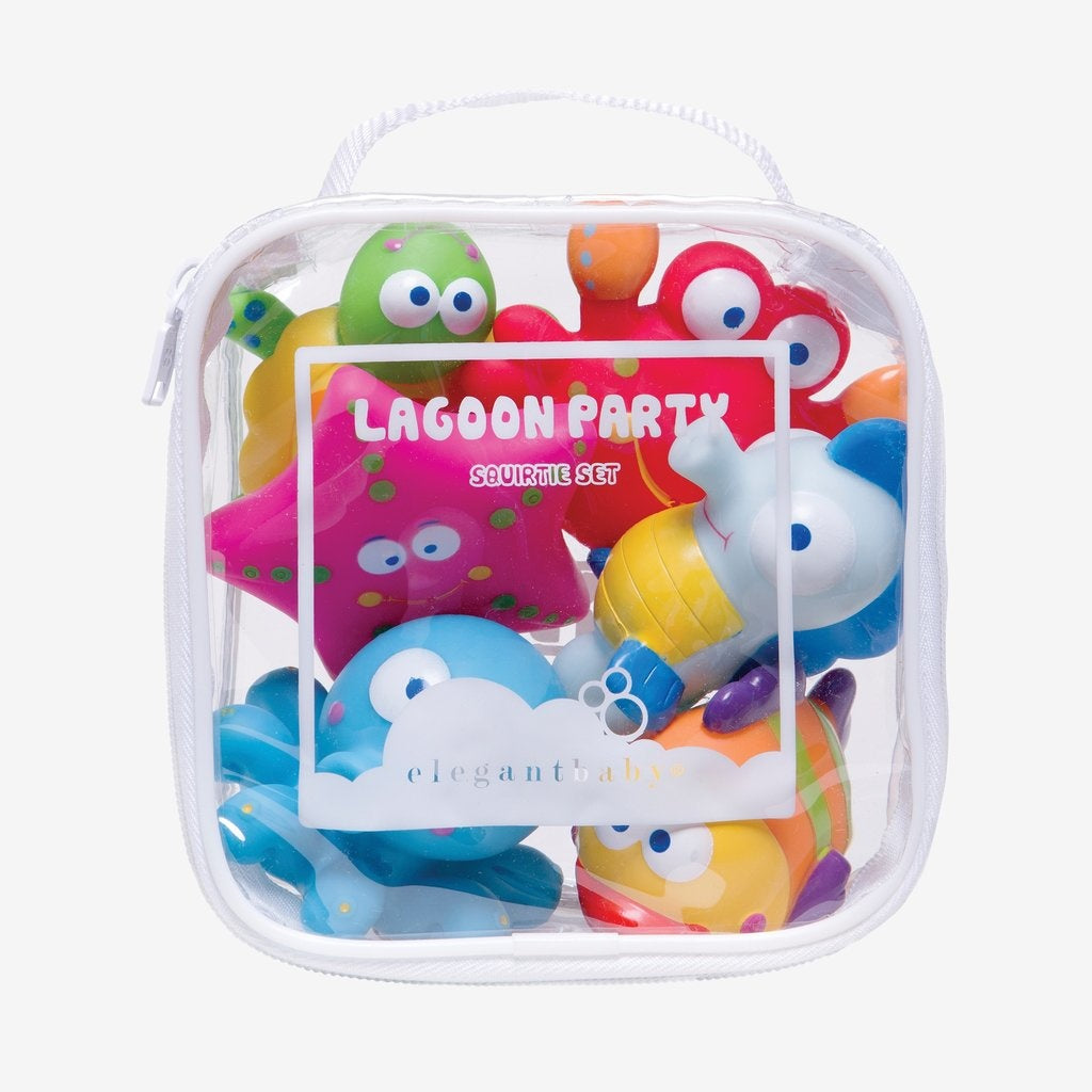 Lagoon Party Squirtie Bath Toys