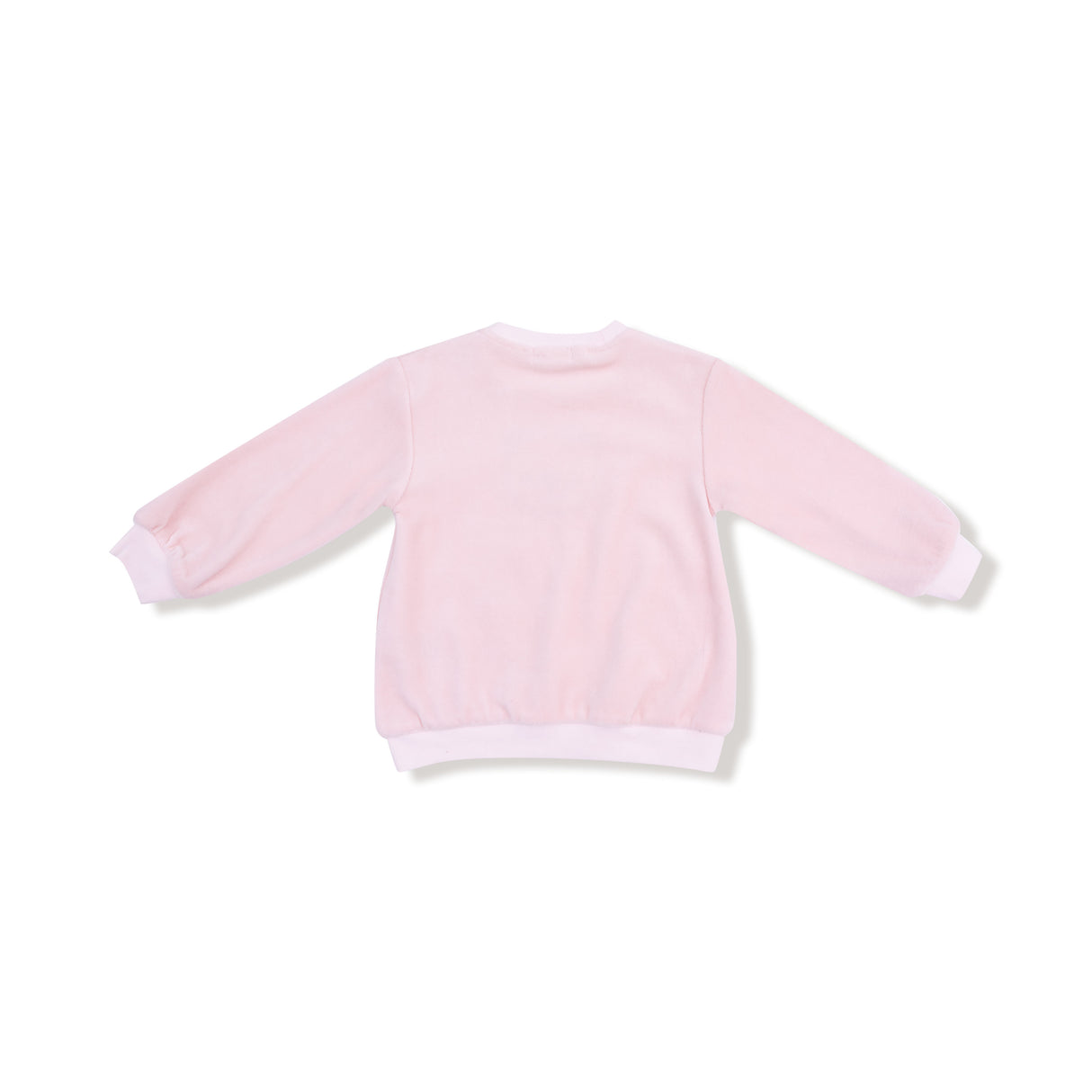 Angel Dear Velour Teddy Bear Oversized Shirt & Wide Leg Pant