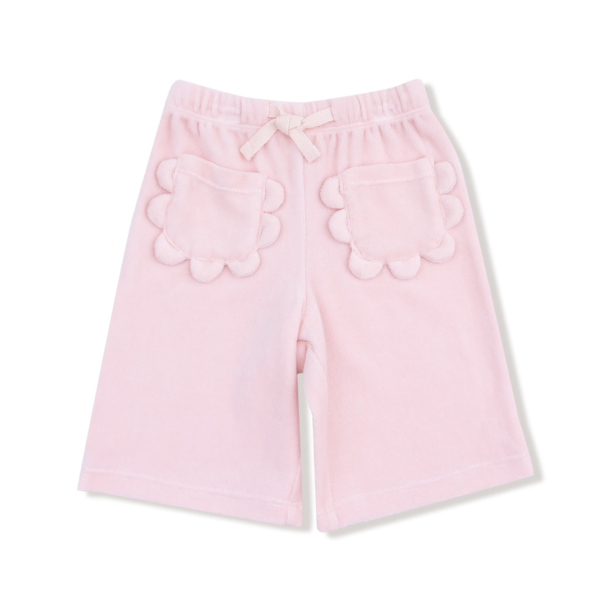 Angel Dear Velour Teddy Bear Oversized Shirt & Wide Leg Pant