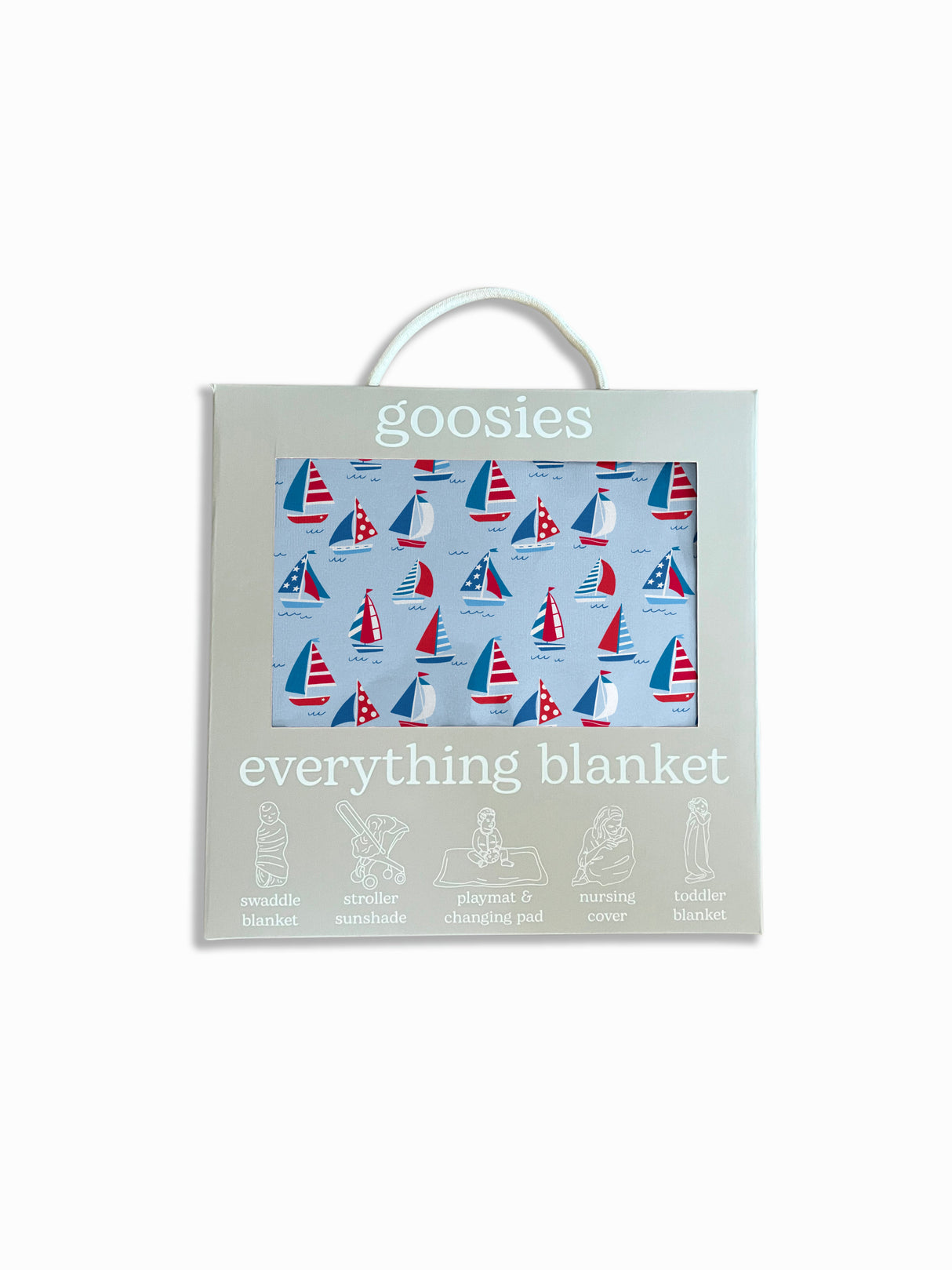 Goosies Sail Away Bamboo Everything Blanket