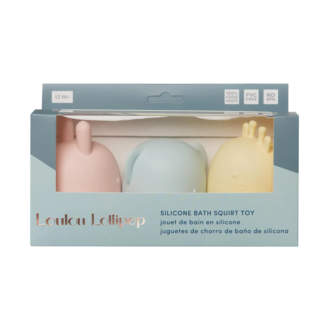 Silicone Squirt Bath Toy Set