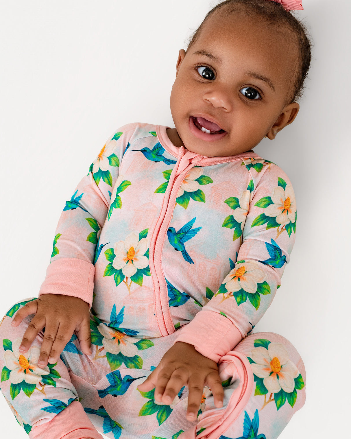 Garden District Bamboo Zip Up Pajamas