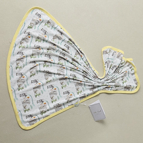 They All Asked for You Organic Cotton Swaddle Blanket