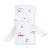 Angel Dear Lake Cuties Bamboo Swaddle Blanket