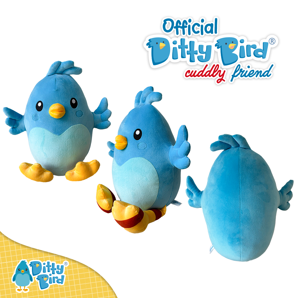Ditty Bird Squishy Soft Plush