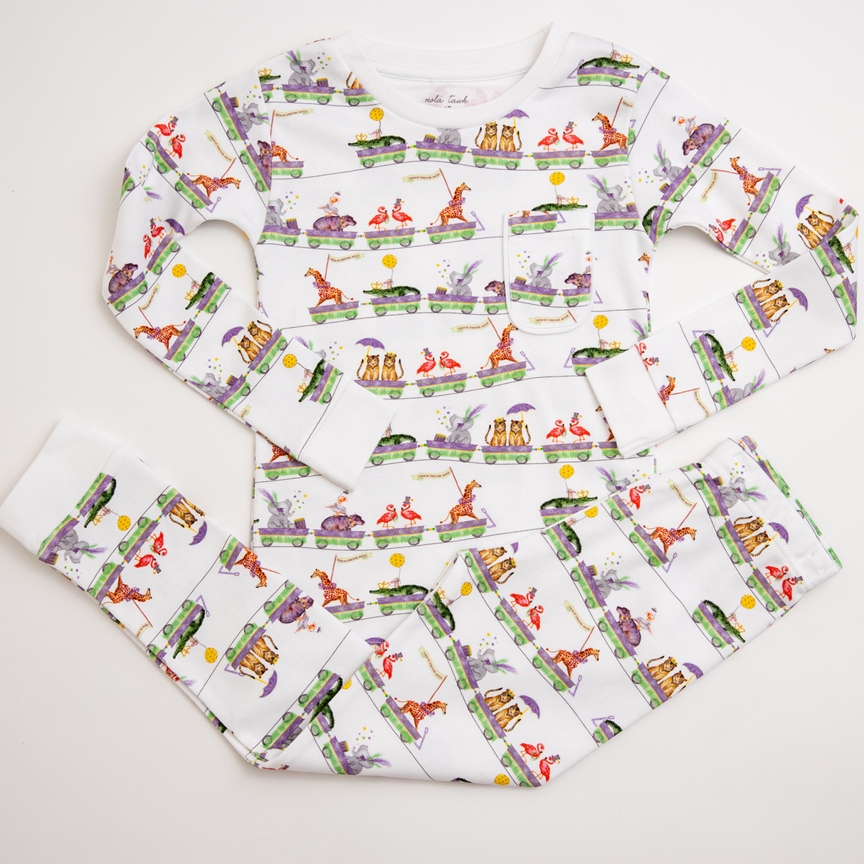 Jungle Krewe Organic Cotton Pajama Set