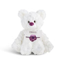 Demdaco Beary Charming Plush Birthstone Bear and Bracelet (7in) Gift Set