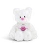 Demdaco Beary Charming Plush Birthstone Bear and Bracelet (7in) Gift Set