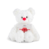 Demdaco Beary Charming Plush Birthstone Bear and Bracelet (7in) Gift Set