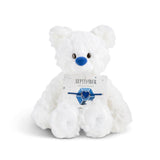 Demdaco Beary Charming Plush Birthstone Bear and Bracelet (7in) Gift Set