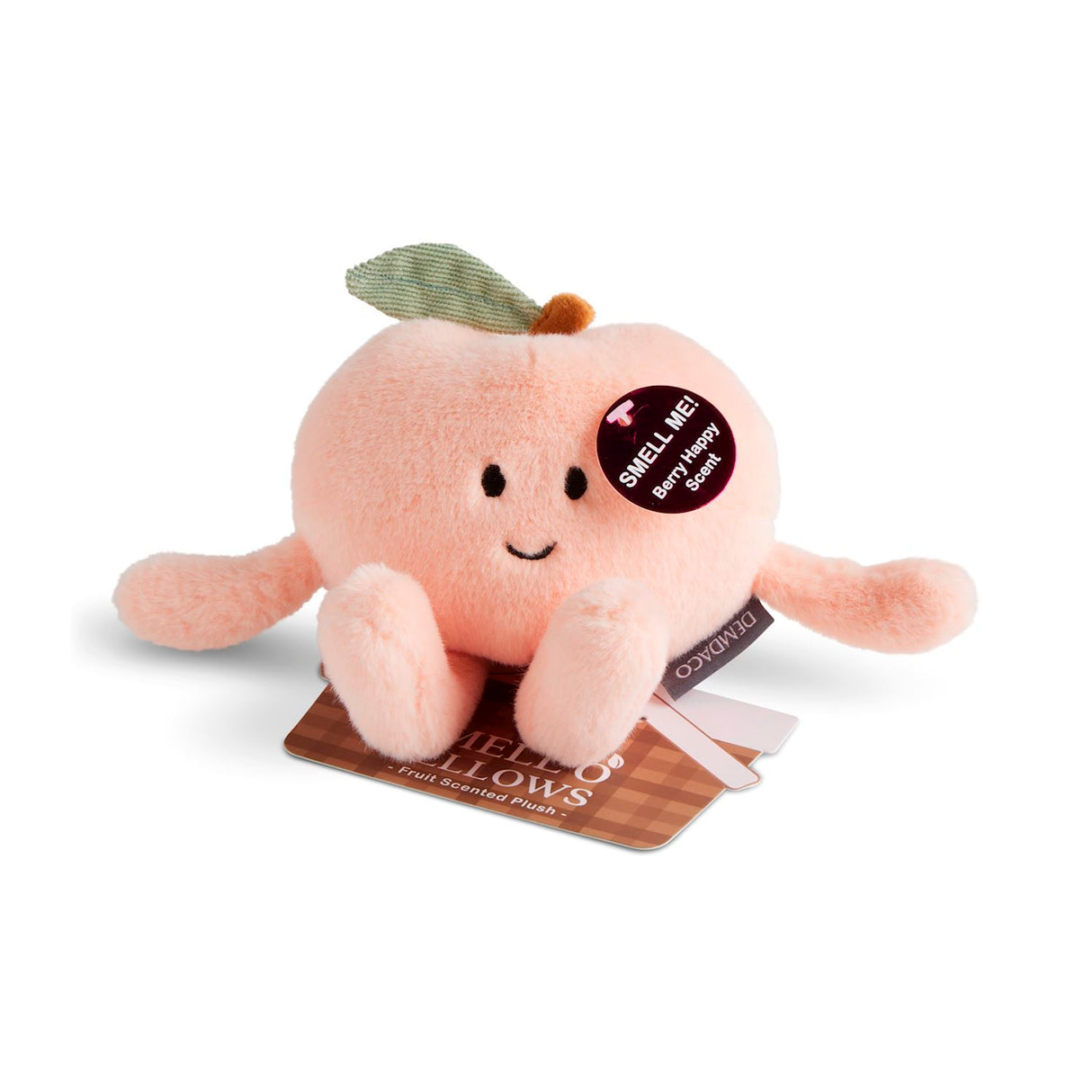 Smello Fellows Berry Happy Scented Plush Toy | Peach