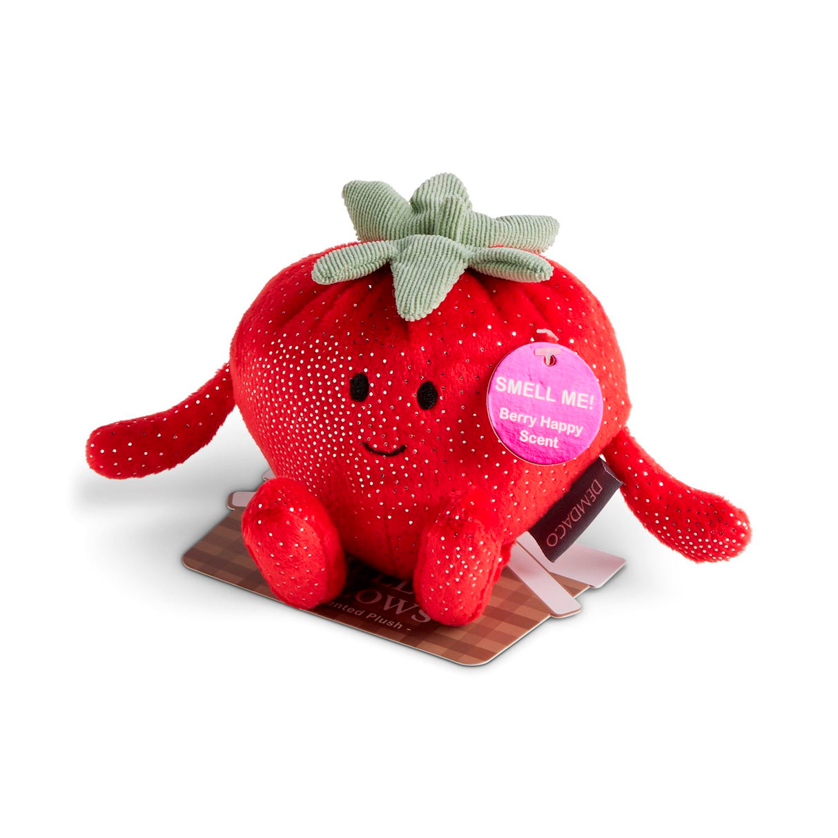 Smello Fellows Berry Happy Scented Plush Toy | Strawberry