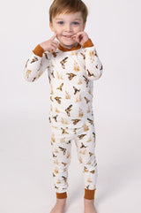 Ducks 2-Piece Bamboo Pajama Set