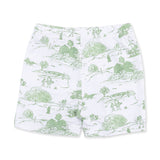 Angel Dear Golf Toile Green Bamboo Loungewear Set