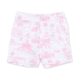 Angel Dear Golf Toile Pink Bamboo Loungewear Set