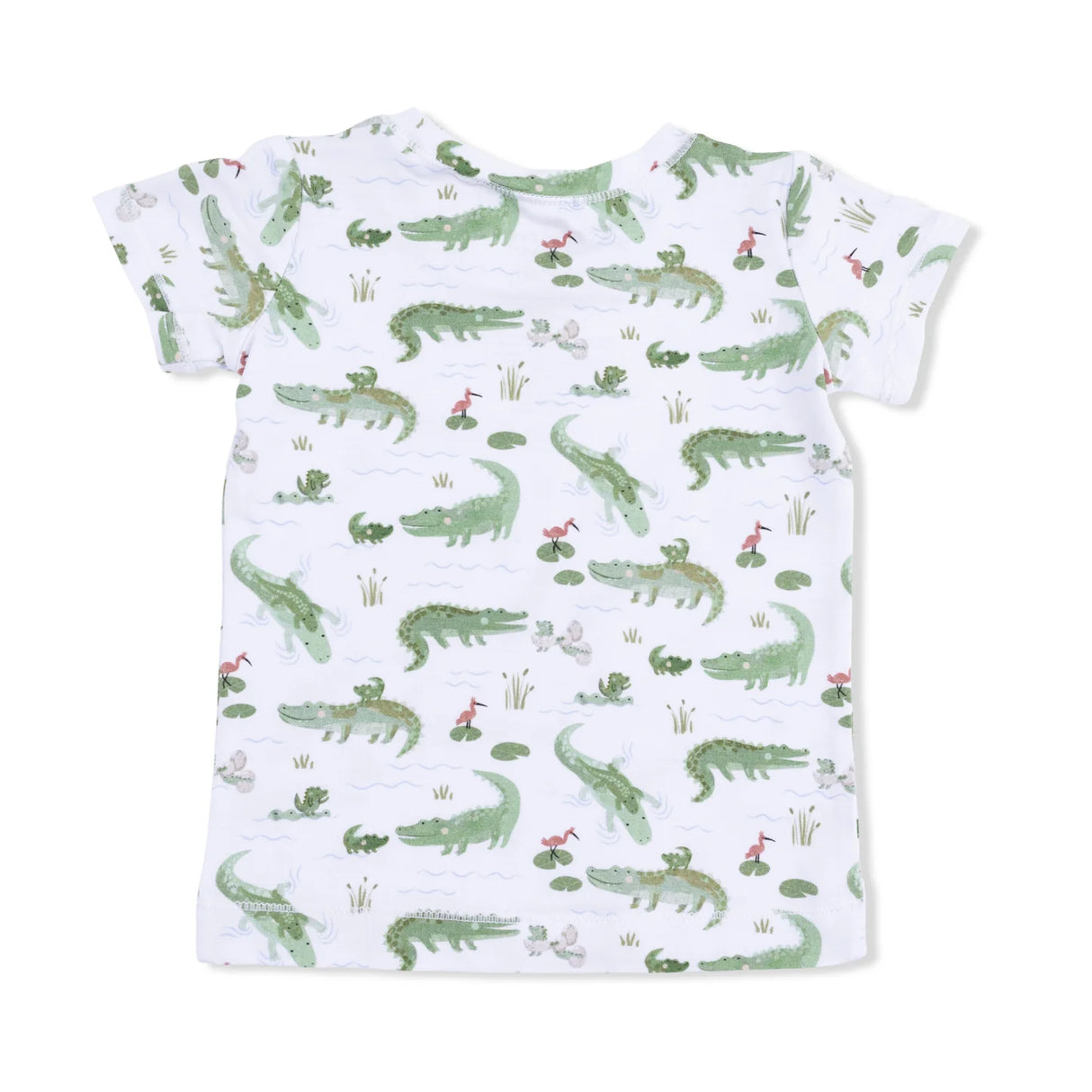 Angel Dear Crayon Alligators Loungewear Short Set