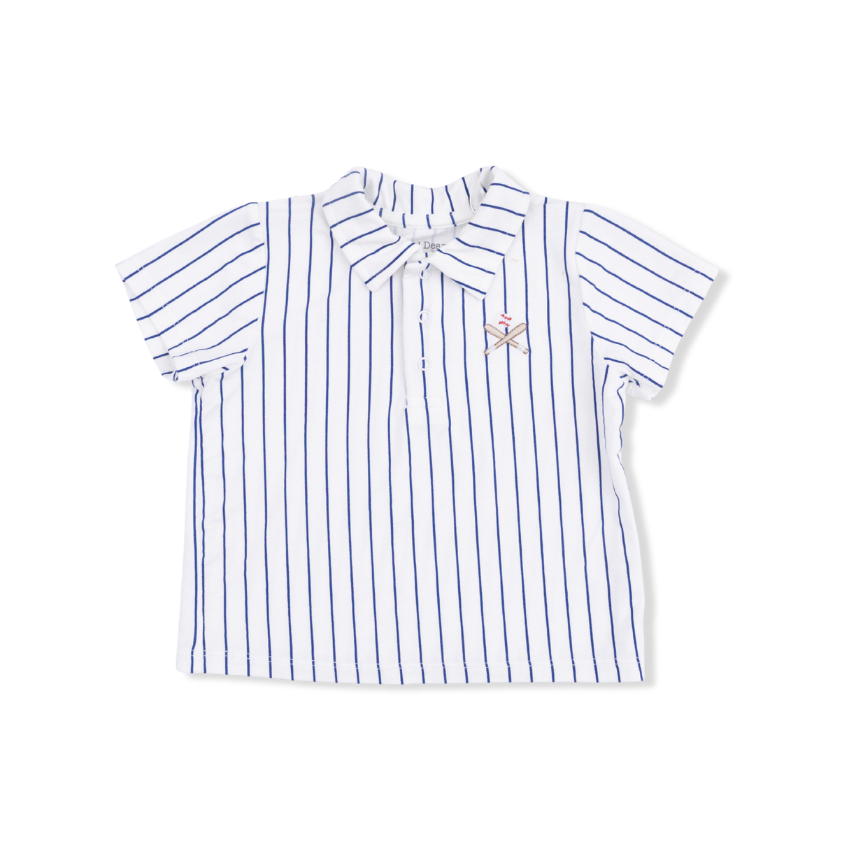 Angel Dear Baseball Stripe Polo w/ Everyday Short