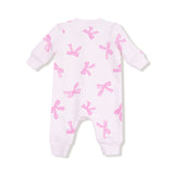 Angel Dear French Terry Pretty Bows Collar Romper