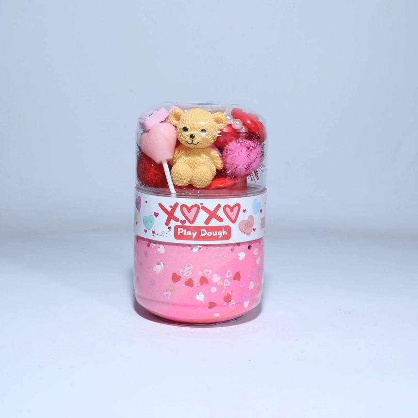 Play Play Dough XOXO Play Dough Sensory Jar