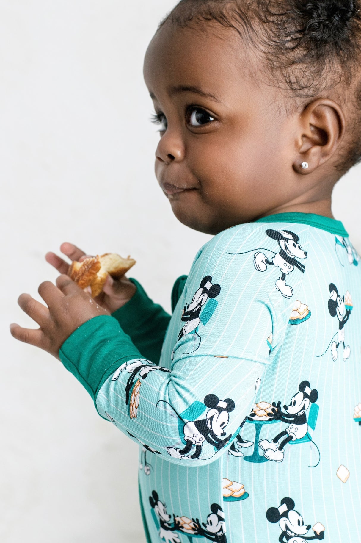 Pearls & Pelicans Powdered Sugar Pals Bamboo Zip-Up Pajamas
