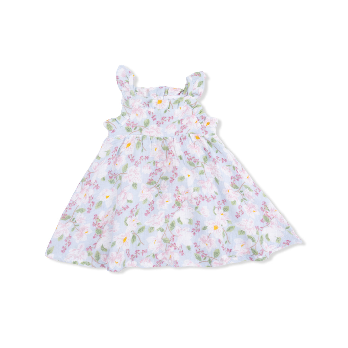 Angel Dear Magnolias Paperbag Ruffle Sundress with Bloomer