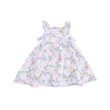 Angel Dear Magnolias Paperbag Ruffle Sundress with Bloomer