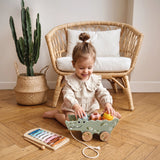 Speedy Monkey Croco (Gator) 3-in-1 Wooden Activity Pull-Along Toy