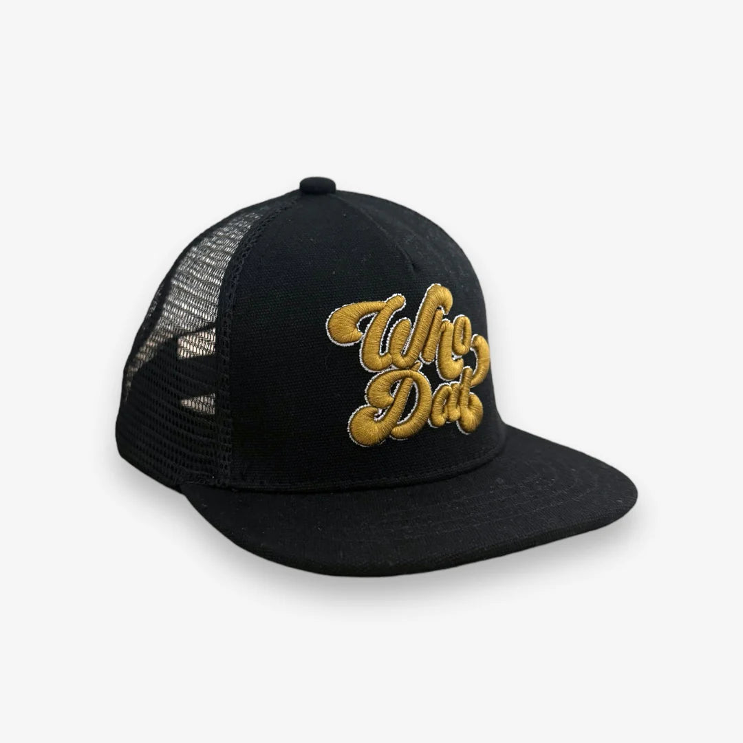Velvet Fawn Who Dat Trucker Hat