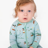 Bayou Buddies Bamboo Zip-Up Pajamas