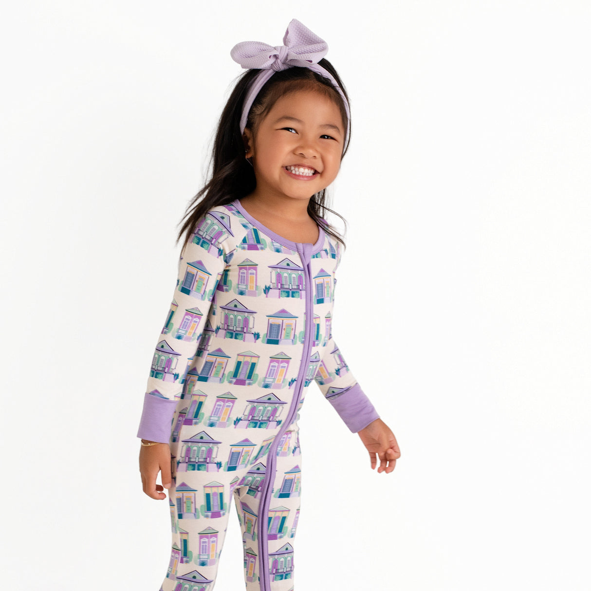 Pearls & Pelicans Home Sweet NOLA Bamboo Pajamas