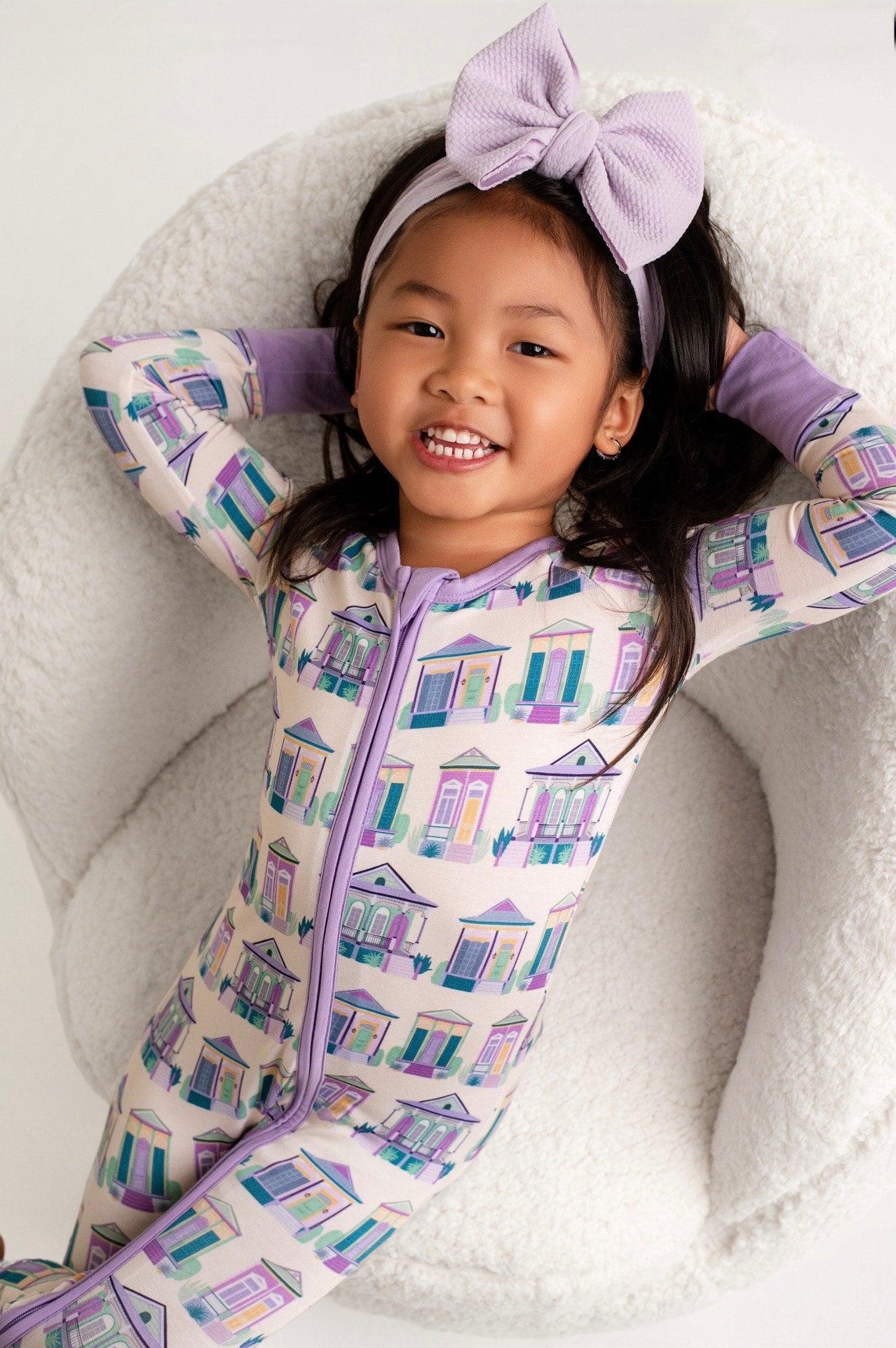 Pearls & Pelicans Home Sweet NOLA Bamboo Pajamas – ZukaBaby