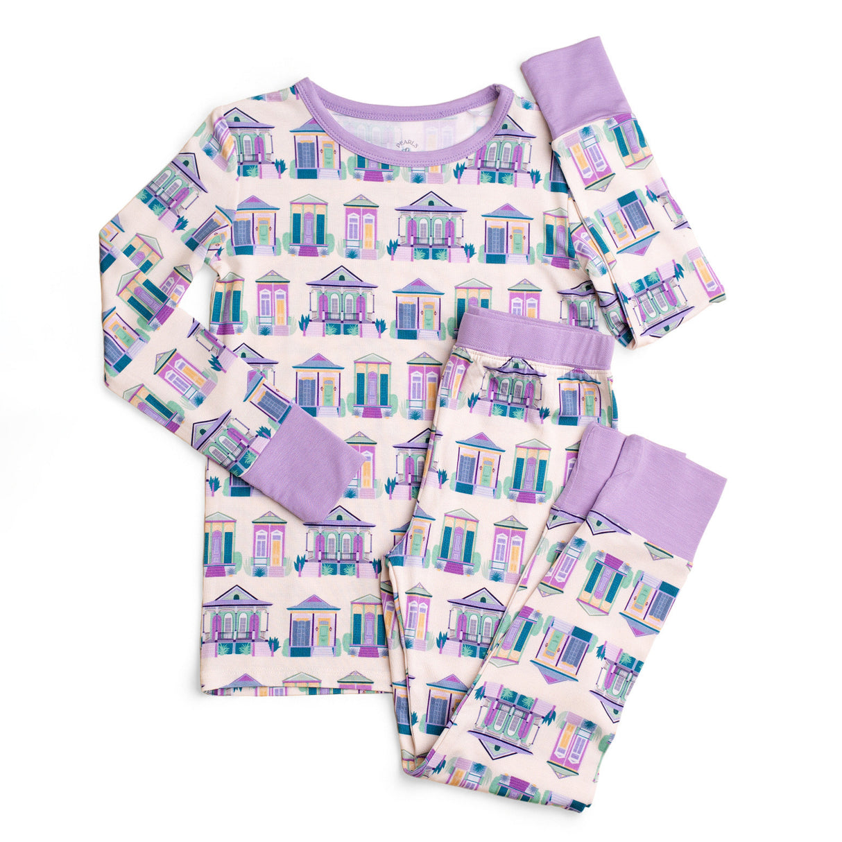 Pearls & Pelicans Home Sweet NOLA Bamboo Pajamas