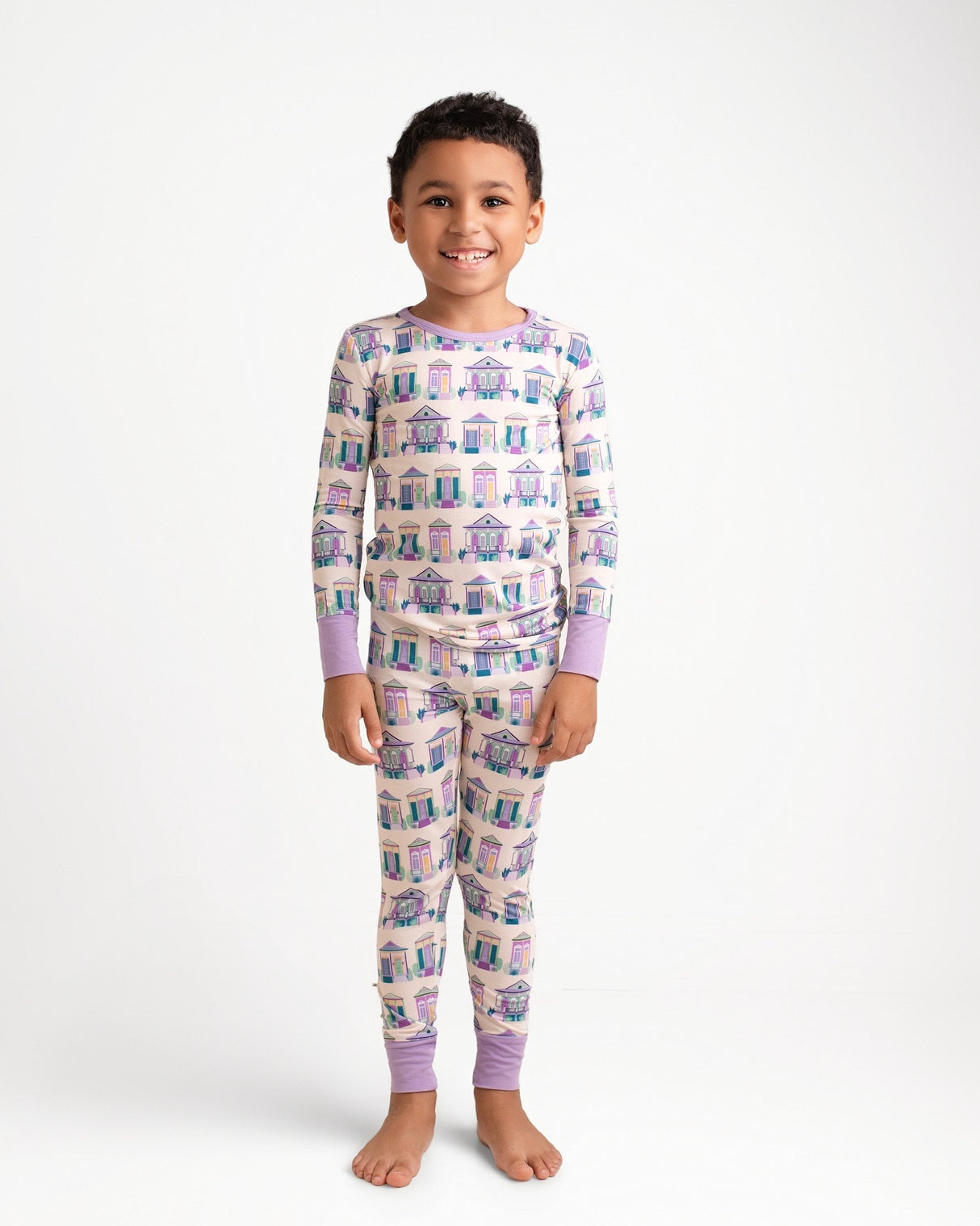 Pearls & Pelicans Home Sweet NOLA Bamboo Pajamas