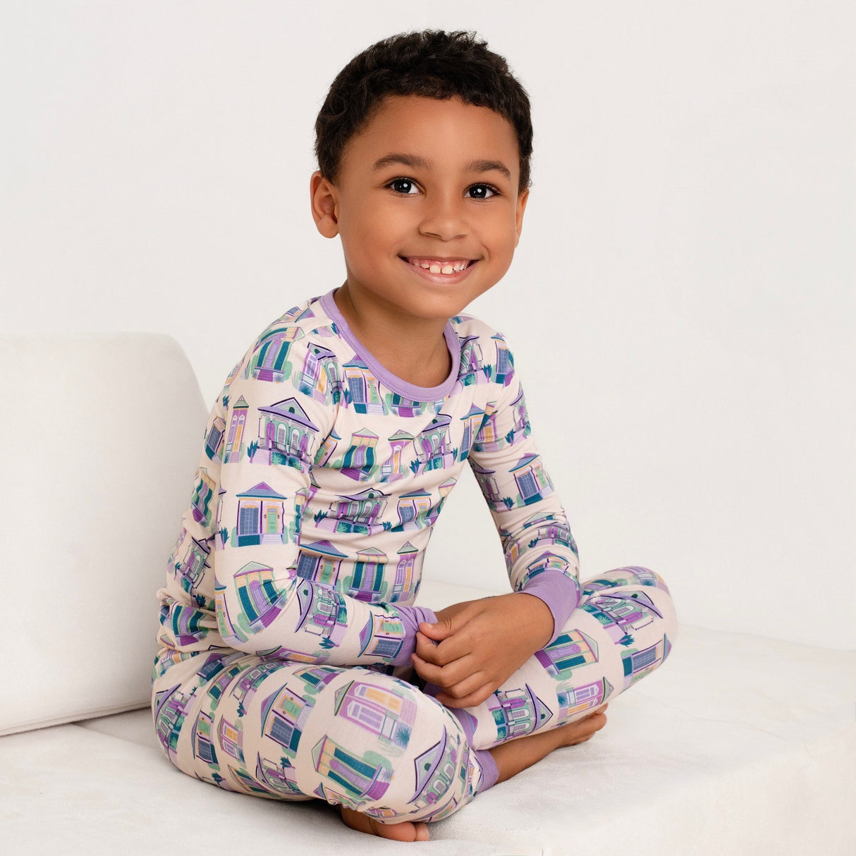 Pearls & Pelicans Home Sweet NOLA Bamboo Pajamas