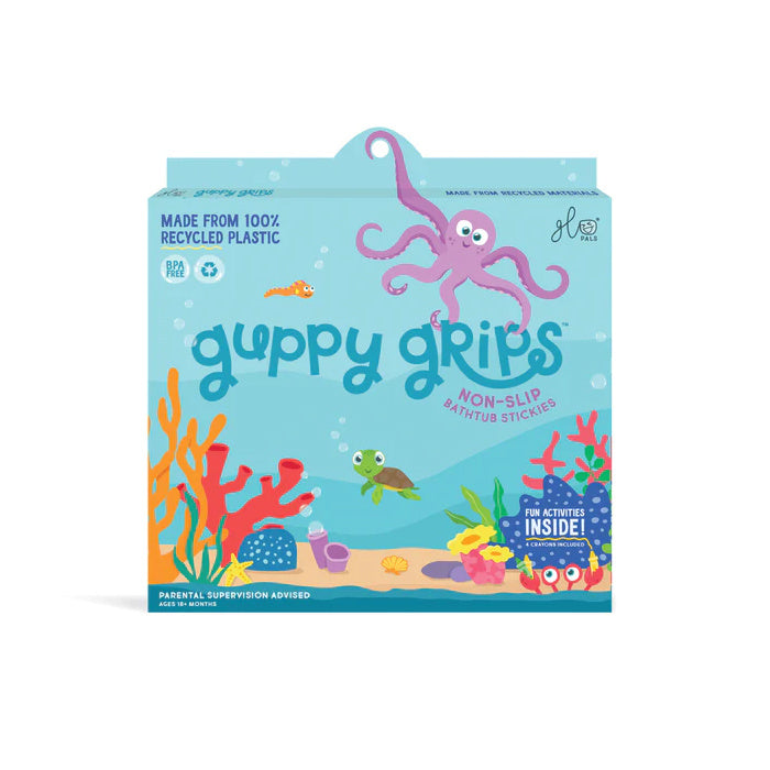 Guppy Grips Bath Play Stickies