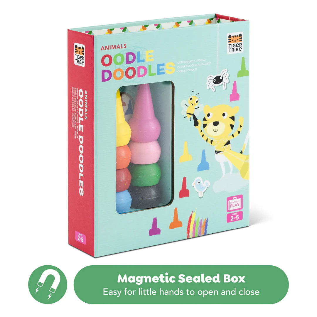 Tiger Tribe Oodle Doodles Coloring Set | Animals