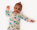 Garden District Bamboo Zip Up Pajamas