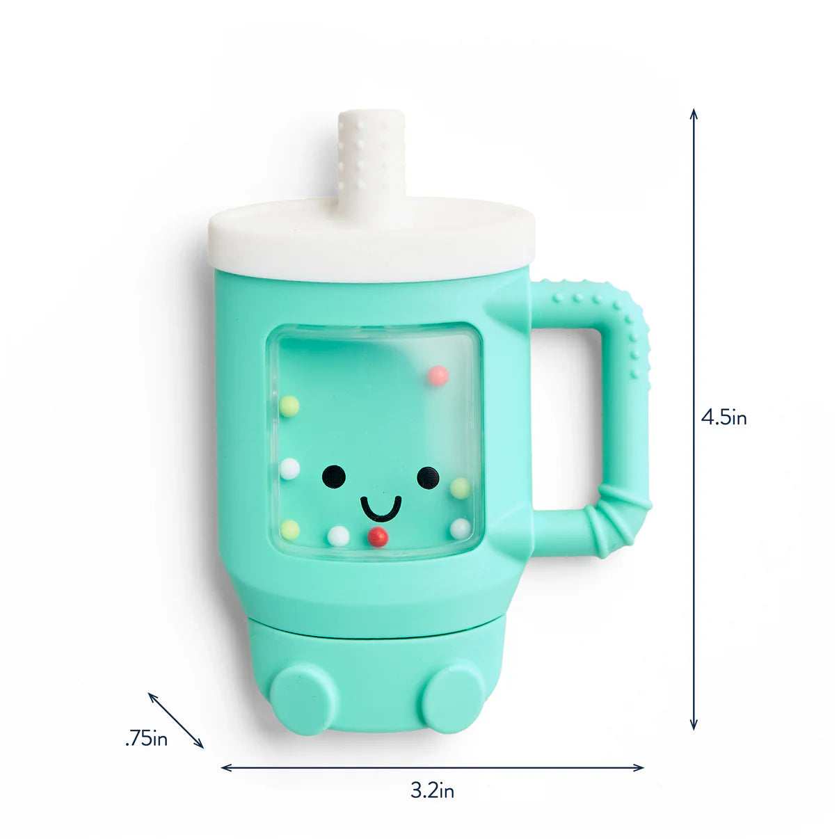 Itzy Ritzy Sweetie Shake Plus Teething + Rattle Toy | Tumbler