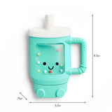 Itzy Ritzy Sweetie Shake Plus Teething + Rattle Toy | Tumbler